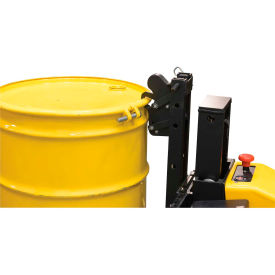 Single Drum Gripper Attachment for Electric Powered Pallet Jack Trucks