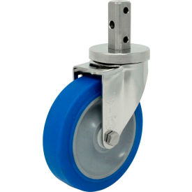 Swivel Stem Caster - 4"Dia. Nomadic, Derlin Bearing with 2"H Stem