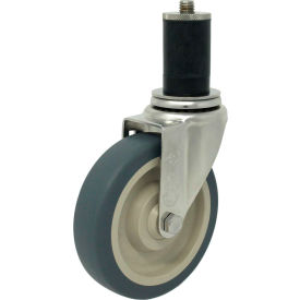 Swivel Expansion Stem Caster - 4"Dia. Thermo-Pro, Bore