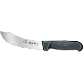 6 Western Beef Skinning Knife, Black Fibrox Handle