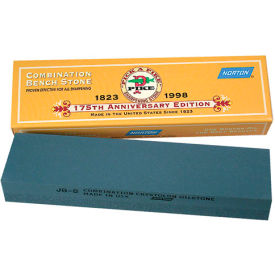 Sharpening Stone, Combination Fine and Coarse, 8" x 2" x 1"