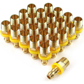 3/8" Push On Barb x 3/8" Male NPT - Pack of 25
