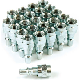 6-Ball Brass Coupler 1/4" x 1/4" Female NPT - Pack of 10