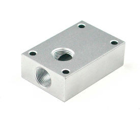 Outlet Block Provides Air Connections for Compressed Air Piping Systems