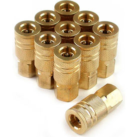 6-Ball I/M-Style 1/4" x 1/4" Male NPT - Pack of 10