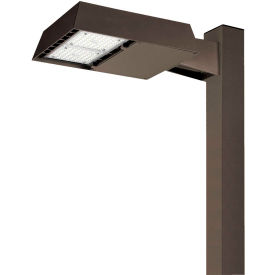 Outdoor Ratio LED Area Light, 12000 Lumens, 100W, 4000K, Type 3 Distribution, Arm Mount, 120-277V