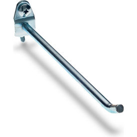 6" Single Rod 30 Degree Bend Pegboard Hook, 3 Pack