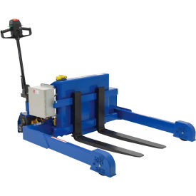 Tilt Master Straddle Pallet & Container Tilter, Traction Drive, 2000 lb. Cap., 57-1/4W x 36L