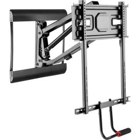 Full-Motion and Pull-Down TV Wall Mount For 43"- 73" TV Screen