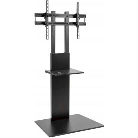 Slim TV Floor Stand with Equipment Shelf For 37"- 70" TVs