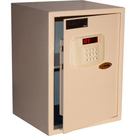 Hotel/Dorm/Patient Room Safe - 13-1/4"W x 12"D x 18"H, Digital Lock, White