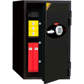 1.5 Hour Fire Safe - 20-3/4"W x 22"D x 32-1/4"H, Digital Lock, Black