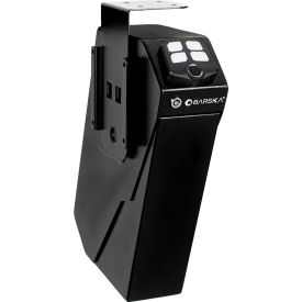 Pistol Keypad Biometric Safe, 3"W x 7-1/2"D x 13-1/2"H - Black