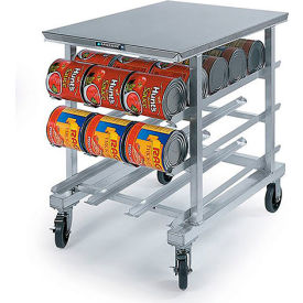336-Poly Top Work Height Can Rack, 54(#10 Cans), 72(#5 Cans)