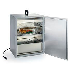 Food Carrier Box, 3 Shelves, Stainless Steel, 115V