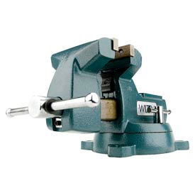 6" Jaw Width 4-1/8" Throat Depth Mechanics Vise with Swivel Base