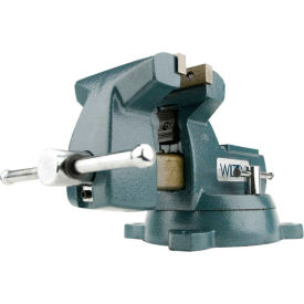 8" Jaw Width 4-3/4" Throat Depth Mechanics Vise with Swivel Base