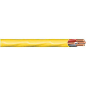 Romex SIMpull Cable with Ground, Yellow, 12/3 Awg, 250 ft