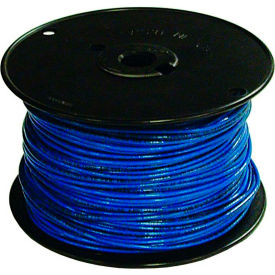 16 Gauge TFFN Building Wire, Stranded Type, Blue, 500 Ft