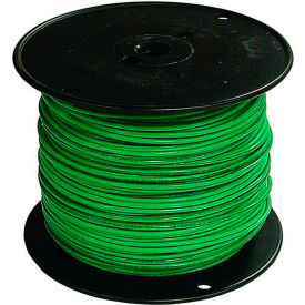 TFFN 16 Gauge Building Wire, Stranded Type, Green, 500 Ft
