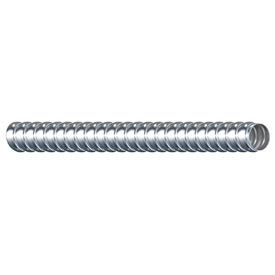 Type Rws Reduced Wall Galvanized Steel Flexible Wiring Conduit, 1-1/4" , 25 ft