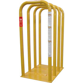 Tire Inflation Safety Cage, 4 Bar, Heavy Duty Steel
