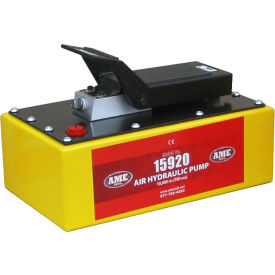 Air-Hydraulic Pump, 10,000 PSI, 5 Quart, Steel