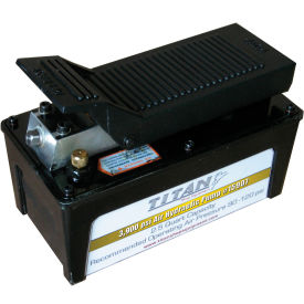 Air-Hydraulic Pump, 3,900 PSI, 2.5 Quart