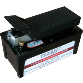 Titan Air-Hydraulic Pump, 10,000 PSI, 2.5 Quart
