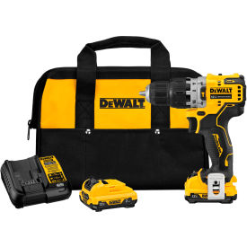 XTREME 12V MAX Cordless Hammer Drill Kit, 3/8", Brushless, Li-Ion, 2-Speed
