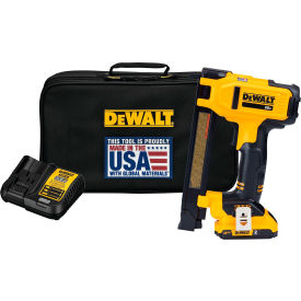 20V MAX Cordless Cable Stapler Kit, 1"L Staple, Li-Ion, D-Style
