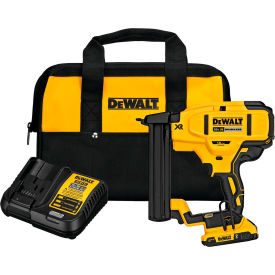 20V MAX XR Cordless Narrow Crown Stapler Kit, 18 Gauge, 1/2" - 1-1/2"L Staple, Li-Ion