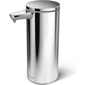 Rechargeable Sensor Pump Liquid Soap/Sanitizer Dispenser - Polished w/Sample Soap