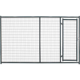 Tarter Elite Heavy-Duty Dog Kennel Front Panel with 1 Door, 6'H x 10'L