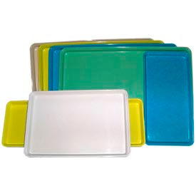 Molded Fiberglass Color Coded Display Tray - 12"W X 18"L, Blue