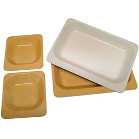 Molded Fiberglass EntrTe Dish 6"W x 8-3/4"L, Pkg Qty 12, Beige