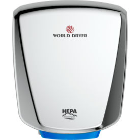 VERDEdri Hi-Speed Hand Dryer, ADA Compliant, Polished Stainless, 120-277V