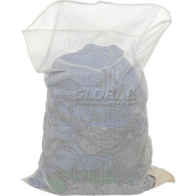 Mesh Bag W/Out Closure, White, 18x30, Medium Weight