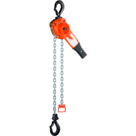 Ratchet Chain Lever Hoist, 1T Capacity, 15' Lift