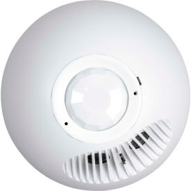 OMNI PIR/Ultrasonic Ceiling Low Voltage Sensor with 500 Sq Ft Range and Relay & Photocell