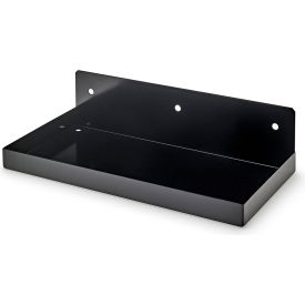 Triton Products DuraHook Shelf, Black, 12"W x 6"D