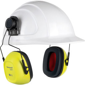 Verishield Hard Hat Mounted Ear Muff, 27 dB, Hi Visibility