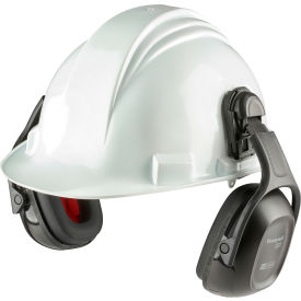 Verishield Hard Hat Mounted Ear Muff, Dieletric, 25 dB, Black