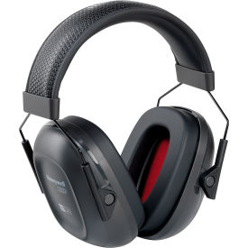Over-The-Head Ear Muff, Dielectric, 26 dB, Black