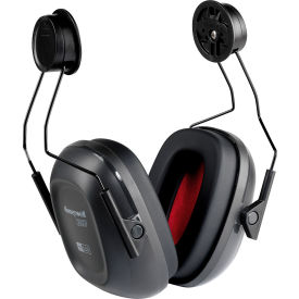 Verishield Hard Hat Mounted Ear Muff, 21 dB, Black