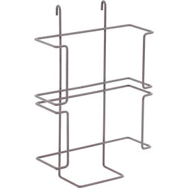 Epoxy Coated Steel Wire Shelf Horizontal 3 Box Glove Holder 4-3/4"L x 10.5"W x 19-3/4"H