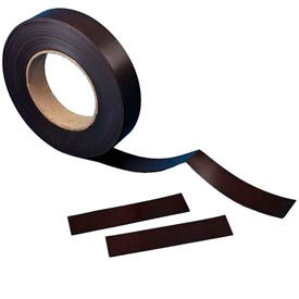 Plain Magnetic Roll Stock, 1" x 50 ft, Scored 1" x 4"
