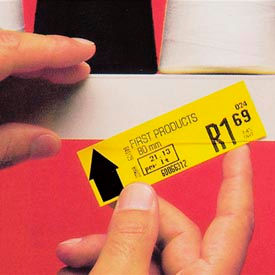 Label Holder, 1-1/2" x 36", Clear Strip (6 pcs/pkg)