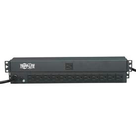 Power Distribution Unit 19" 1U 13 NEMA 5-15R 15ft Cord 15A