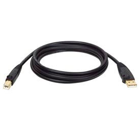 USB 2.0 A/B Cable (M/M), 10-ft.